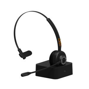 Fones de ouvido de escritório com microfone
